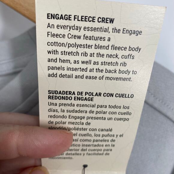 511 Tactical Sweatshirt Men’s Large Engage Fleece Crew Cinder Outdoor Active - Picture 5 of 10